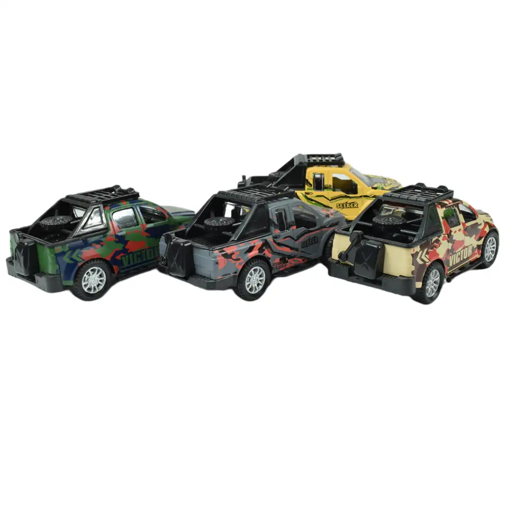 imagen de Fast Racer: PickUp todoterreno con ruedas de lenticular en varias versiones 11cm 6