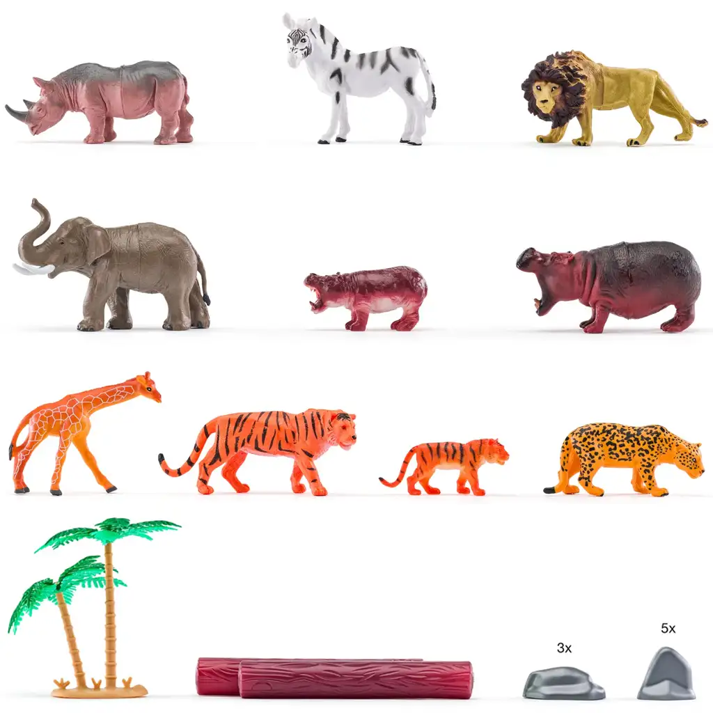 imagen de Faunica: Juego de animales salvajes en cubo - Woodyland 2
