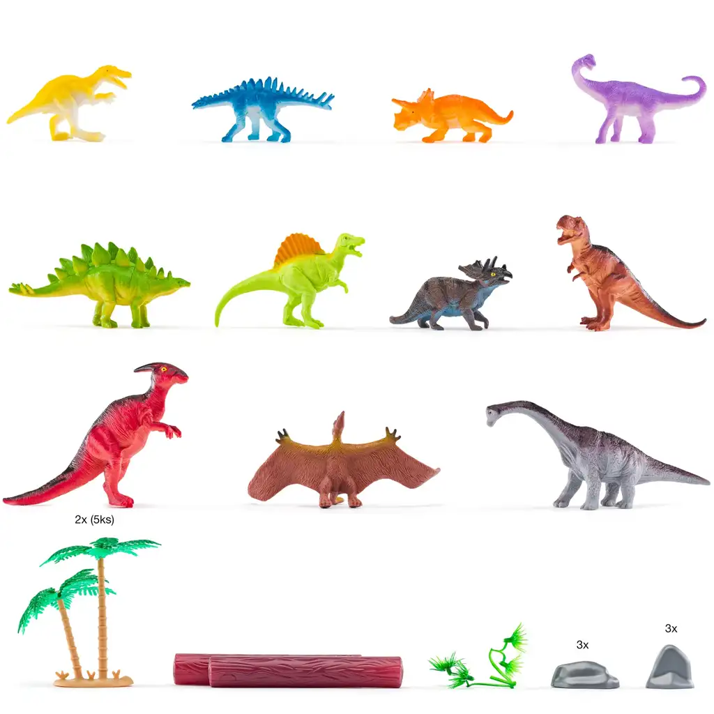 imagen de Faunica: Juego de dinosaurios en cubo - Woodyland 2