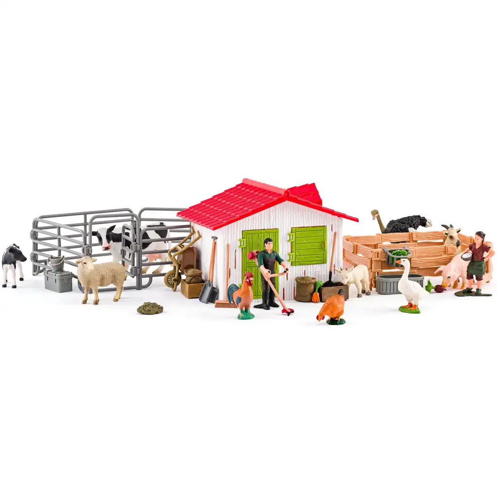 imagen de Faunica: Juego de granja con accesorios - Woodyland 1