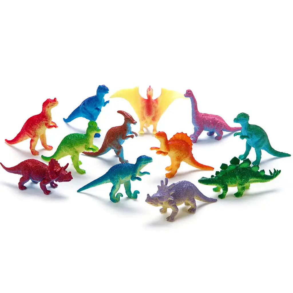 imagen de Faunica: Set de figuras de dinosaurios de 12 piezas - Woodyland 2