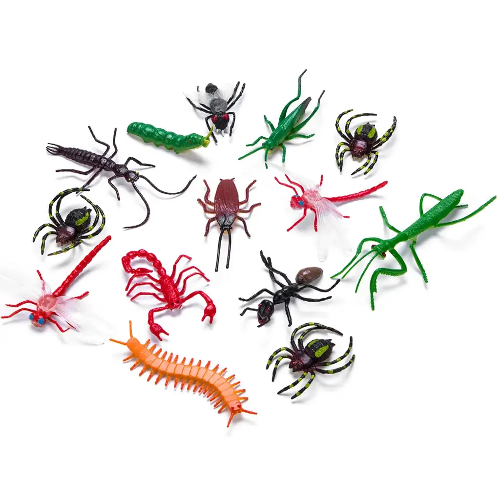 imagen de Faunica: Set de figuras de insectos de 12 piezas - Woodyland 2