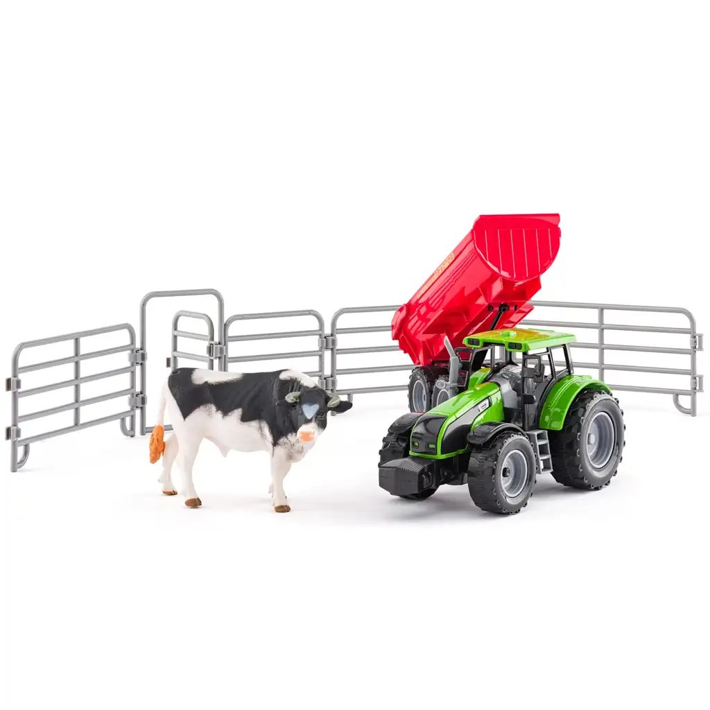 imagen de Faunica: Tractores con toro juego - Woodyland 2