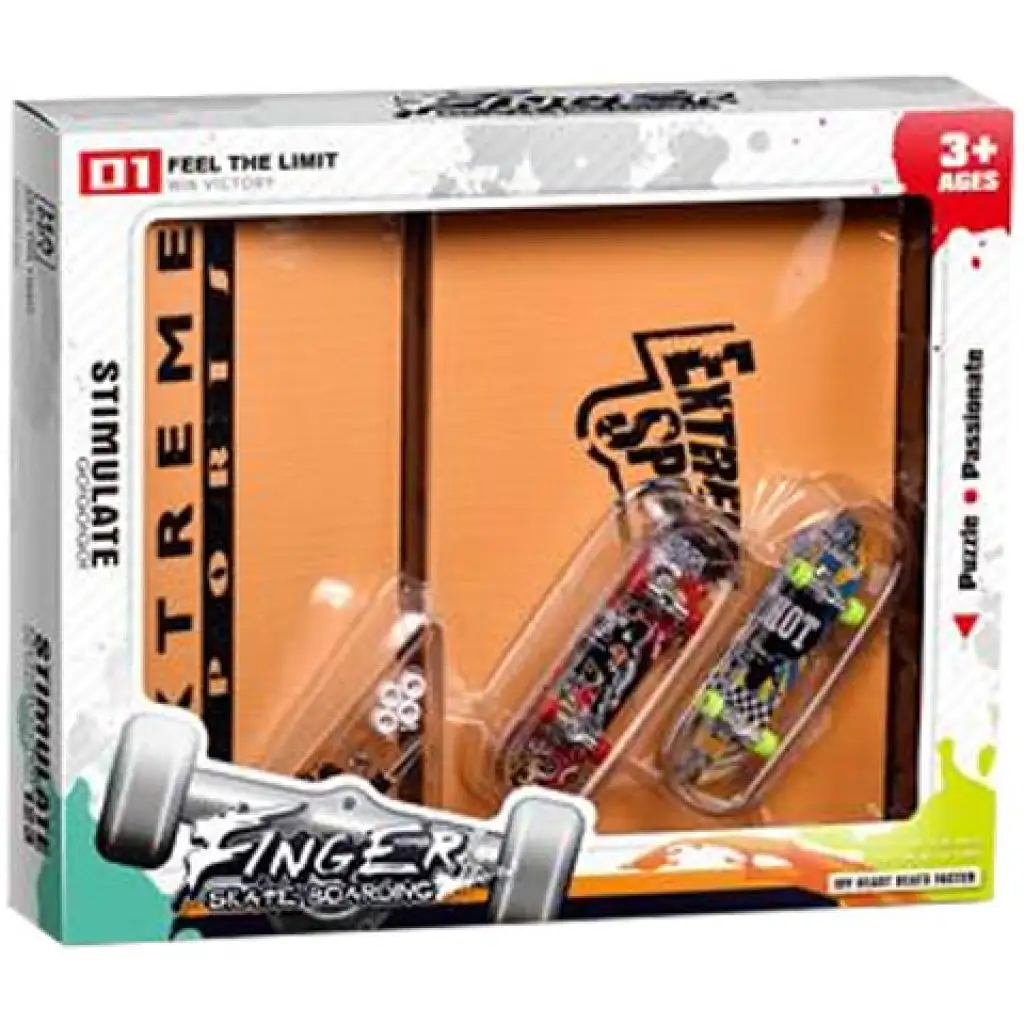 imagen de Feel the Limit set de fingerboard con elemento de pista Limit Extreme 1