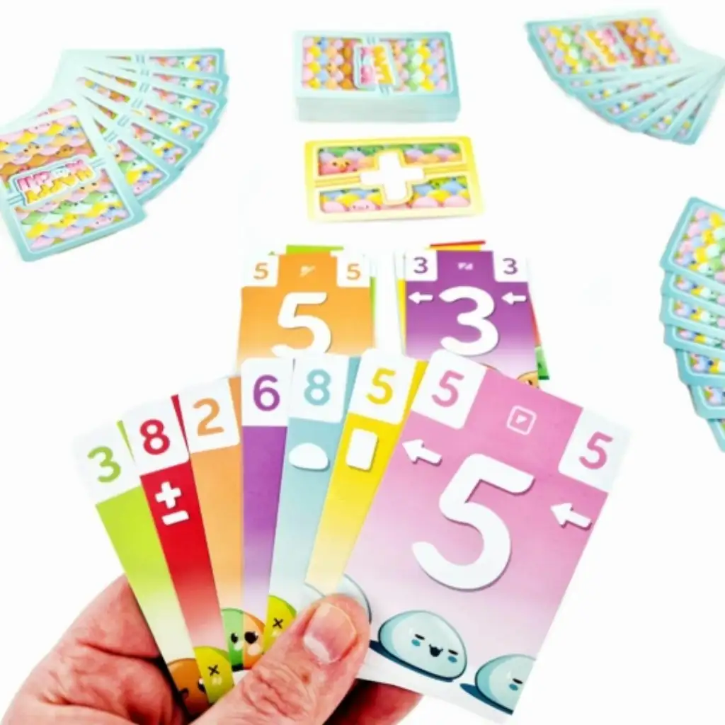 imagen de Feliz juego de cartas de barro 1
