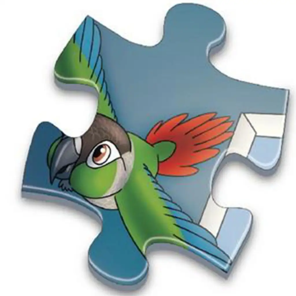 imagen de Fiesta animal de puzzle de suelo de 48 piezas 60x90cm 2