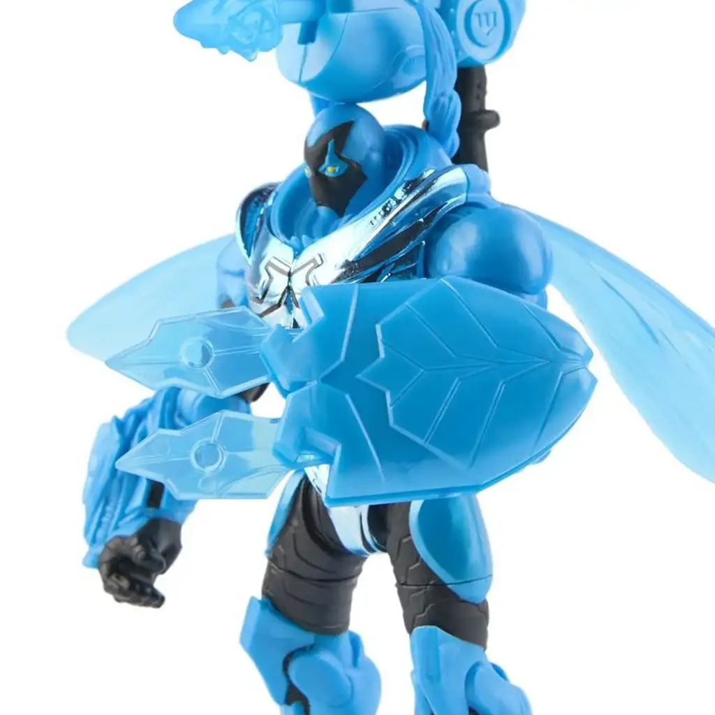 imagen de Figura de acción Blue Beetle de DC Metal Force con accesorios - Spin Master 3