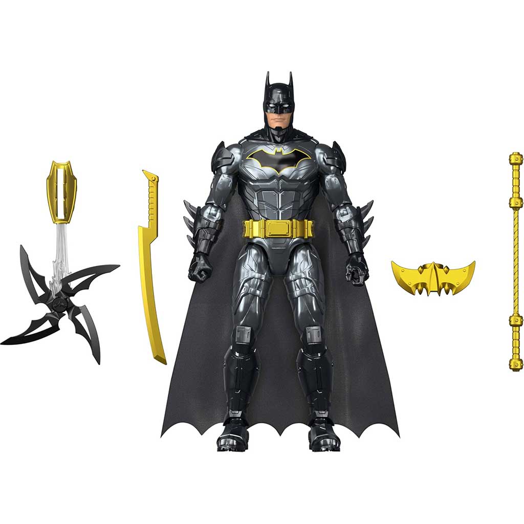 imagen de Figura de acción DC Deluxe Batman con sonido de 30 cm - Mattel 2