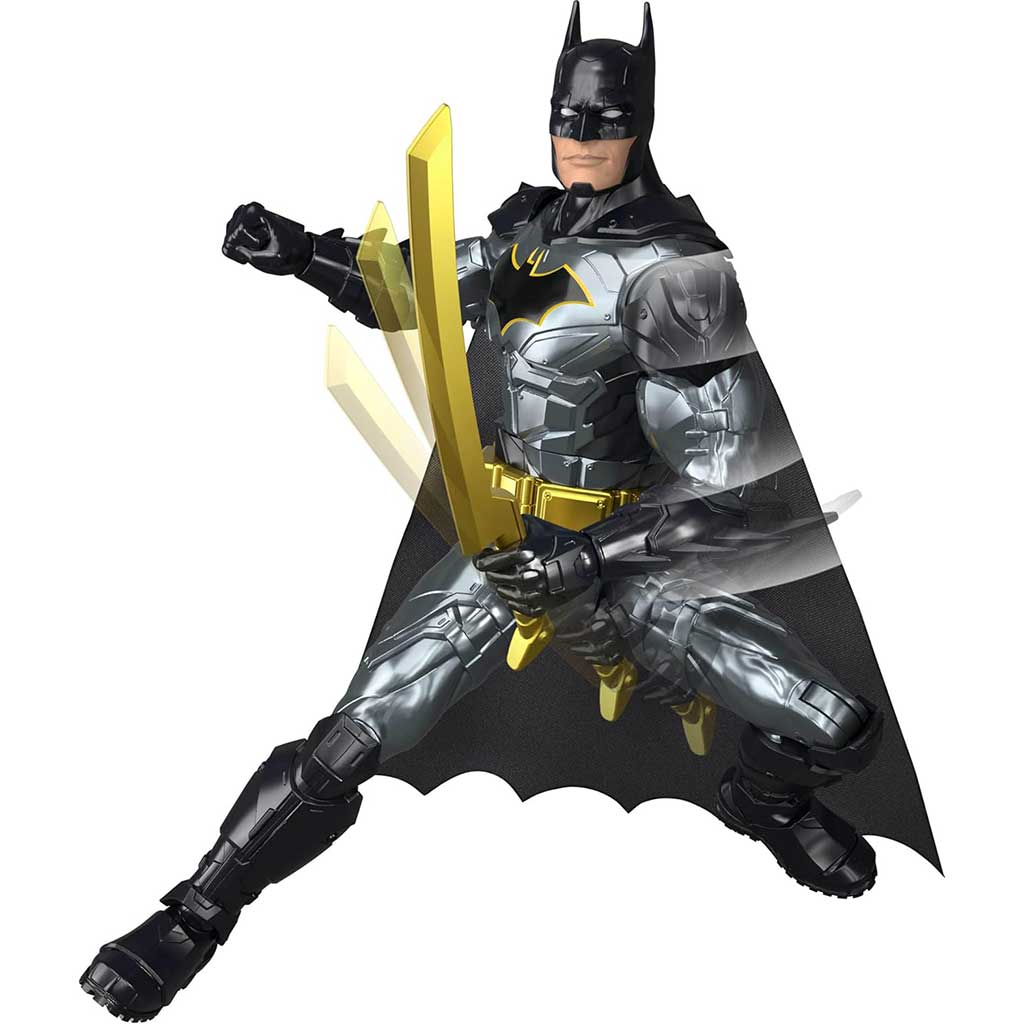 imagen de Figura de acción DC Deluxe Batman con sonido de 30 cm - Mattel 4