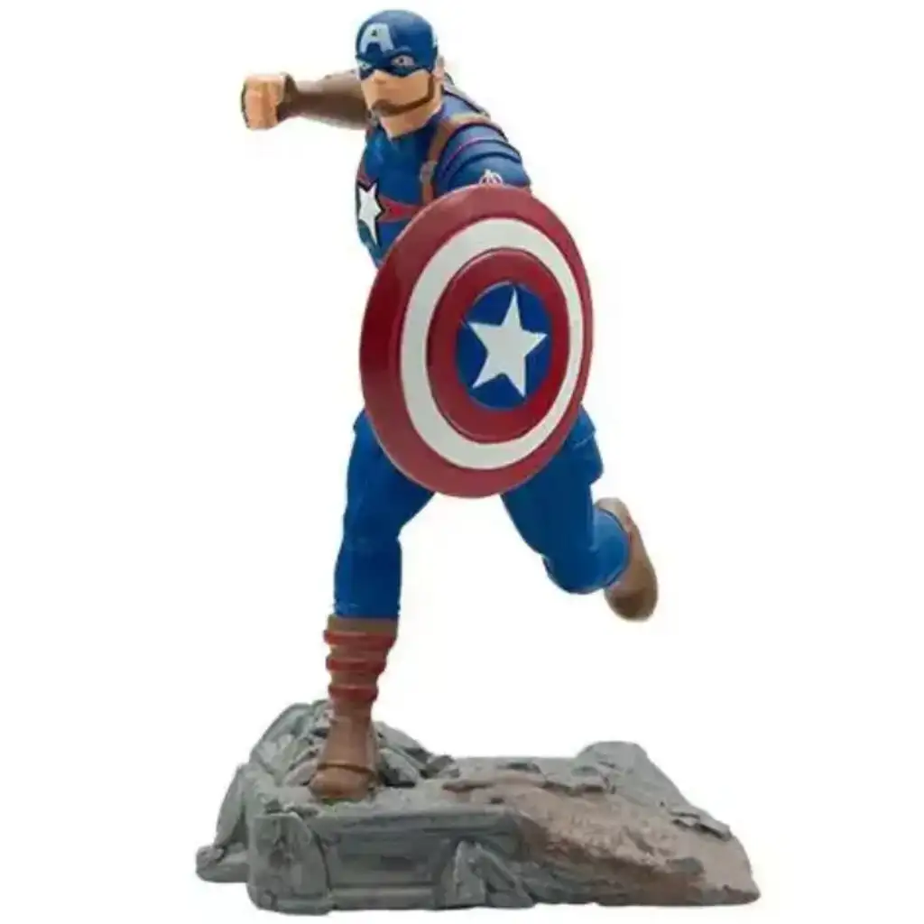 imagen de Figura de acción de Capitán América de 11 cm con base - Bullyland 1