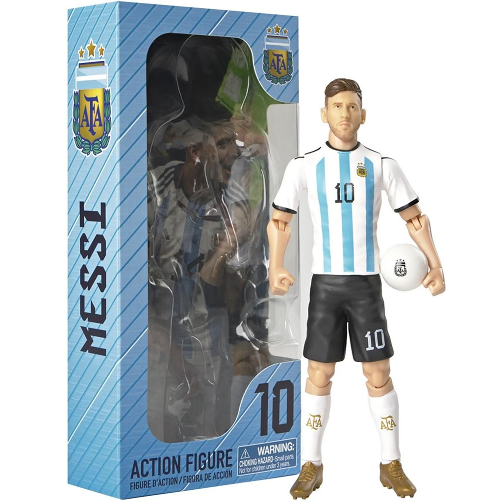imagen de Figura de acción de futbolista, 20 cm - Argentina, camiseta de Messi 10 1