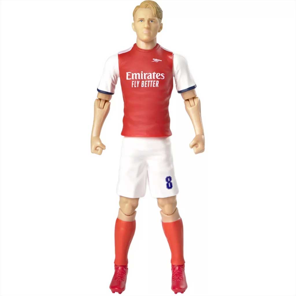 imagen de Figura de acción de futbolista, 20 cm - Arsenal, camiseta de Ødegaard 8 2
