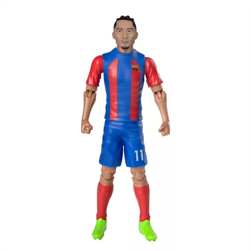imagen de Figura de acción de futbolista, 20 cm - Barcelona, Raphinha con el número 11 2