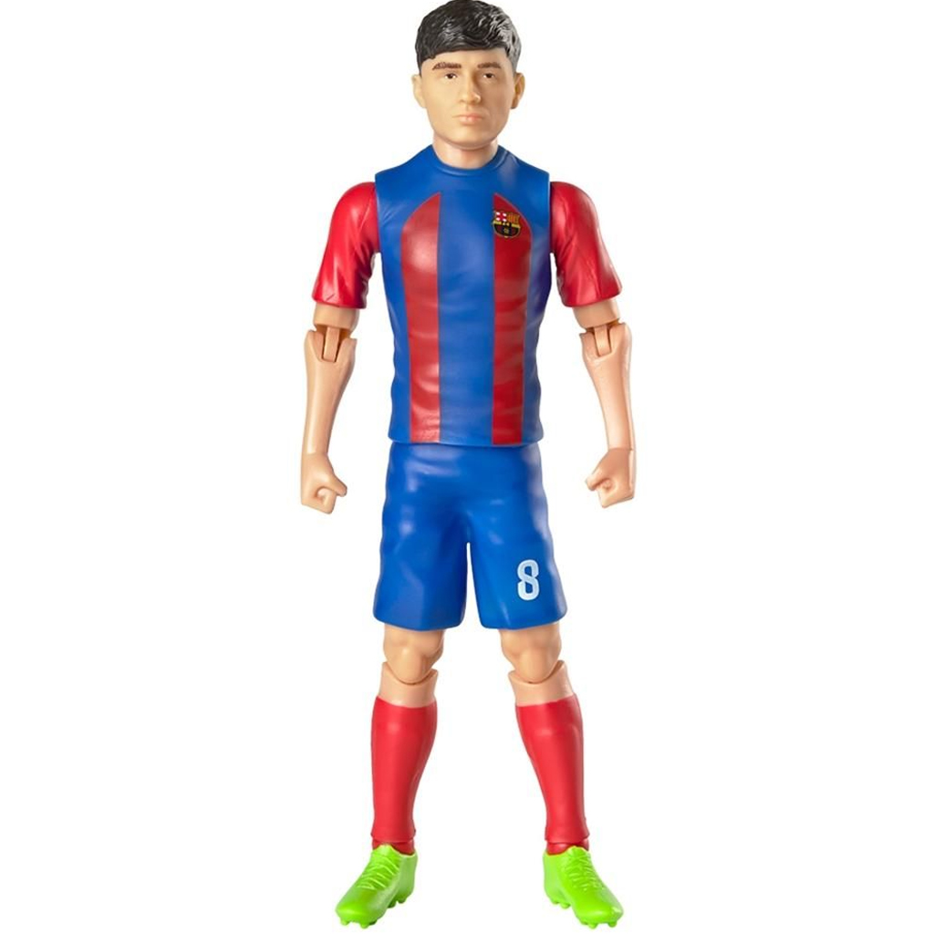 imagen de Figura de acción de futbolista, 20 cm - FC Barcelona, camiseta de Pedri 8 2