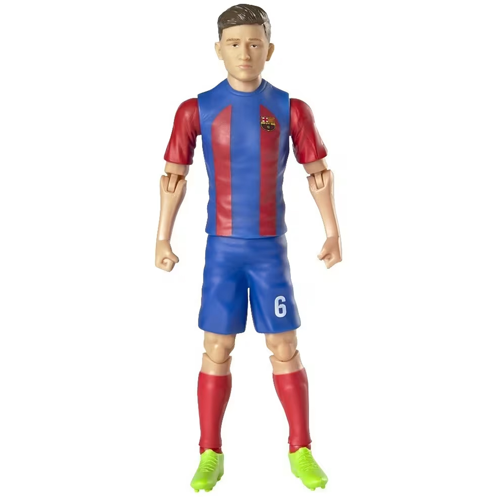 imagen de Figura de acción de futbolista, 20 cm - FC Barcelona, Gavi con camiseta número 6 2