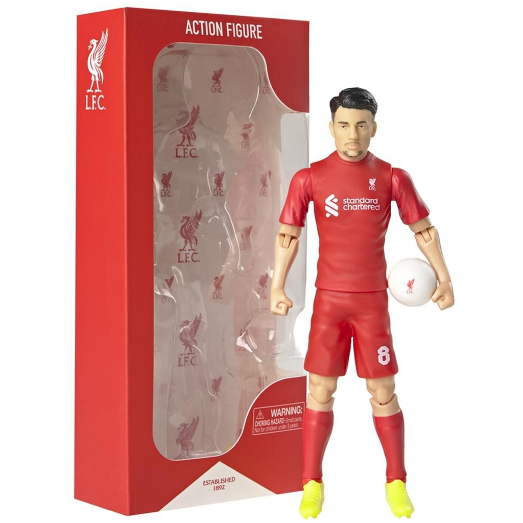 imagen de Figura de acción de futbolista, 20 cm - Liverpool, con la camiseta número 8 de Szoboszlai 1