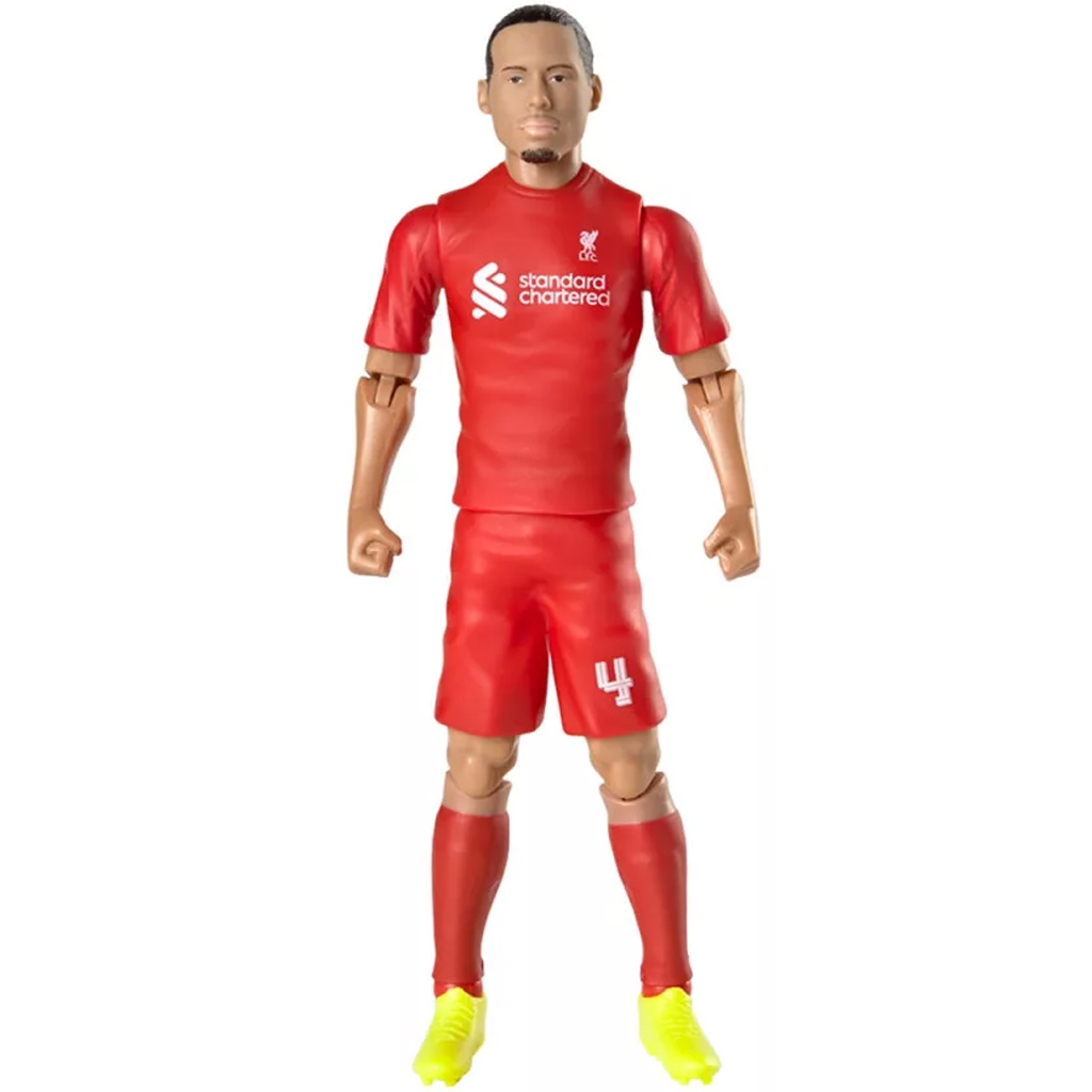 imagen de Figura de acción de futbolista, 20 cm - Liverpool, Van Dijk con camiseta 4 2