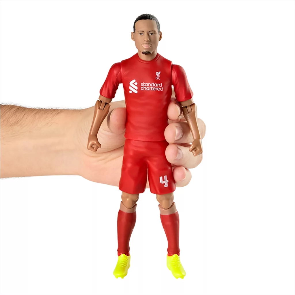 imagen de Figura de acción de futbolista, 20 cm - Liverpool, Van Dijk con camiseta 4 5