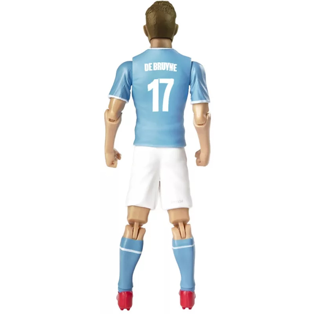 imagen de Figura de acción de futbolista, 20 cm - Manchester City, De Bruyne con la camiseta 17 2