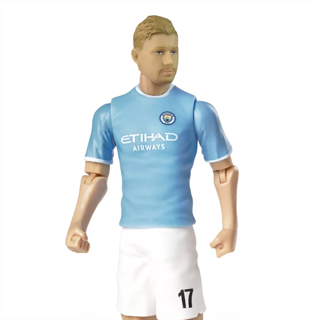 imagen de Figura de acción de futbolista, 20 cm - Manchester City, De Bruyne con la camiseta 17 4