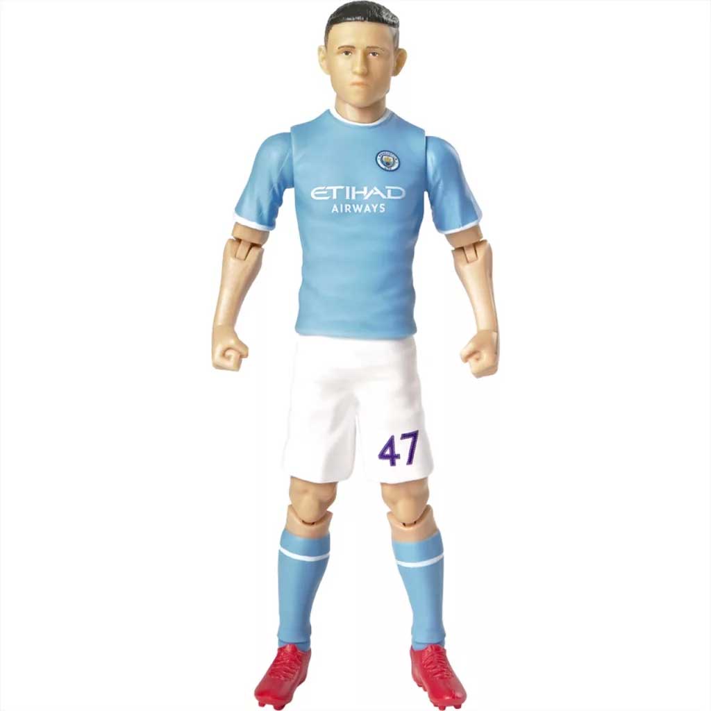imagen de Figura de acción de futbolista, 20 cm - Manchester City, Foden con camiseta 47 2