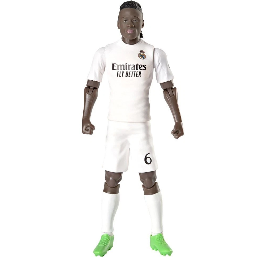 imagen de Figura de acción de futbolista, 20 cm - Real Madrid, Camavinga con camiseta número 6 2