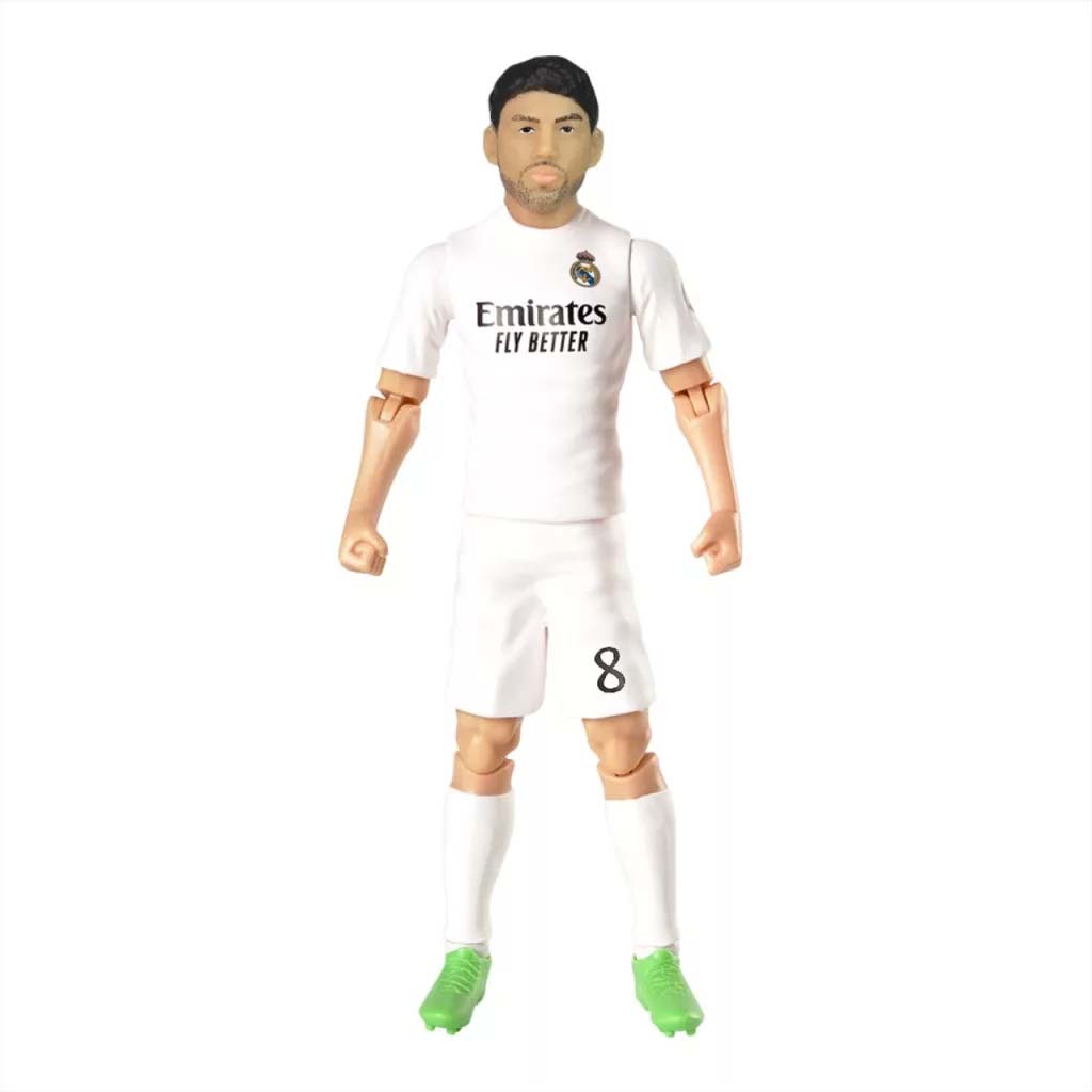 imagen de Figura de acción de futbolista, 20 cm - Real Madrid, camiseta de Valverde 8 2