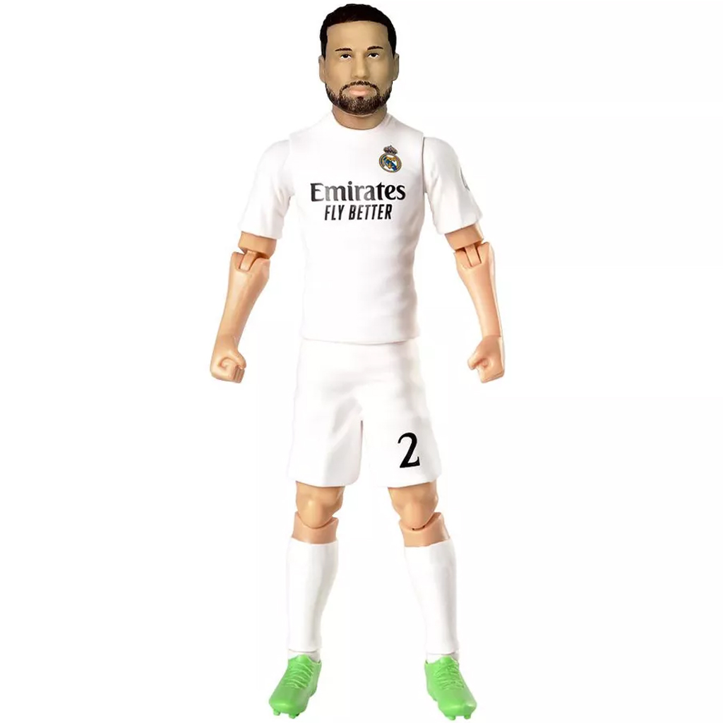 imagen de Figura de acción de futbolista, 20 cm - Real Madrid, Carvajal con camiseta número 2 2