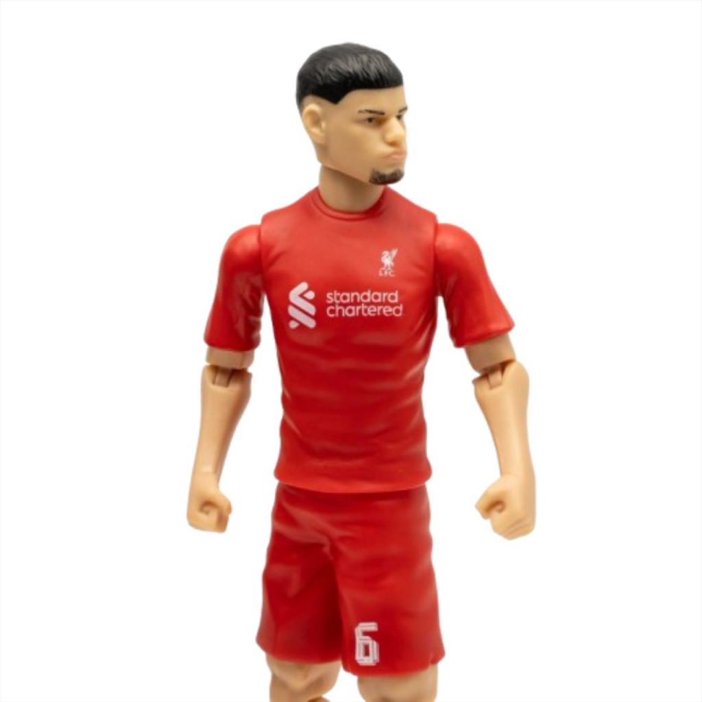 imagen de Figura de acción de futbolista, 20cm - Liverpool Kerkez con camiseta número 6 2