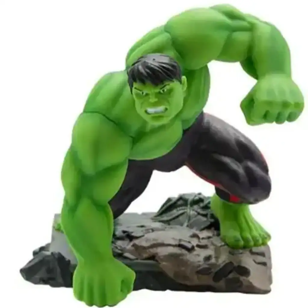 imagen de Figura de acción Hulk de los Vengadores de 12 cm con base - Bullyland 1