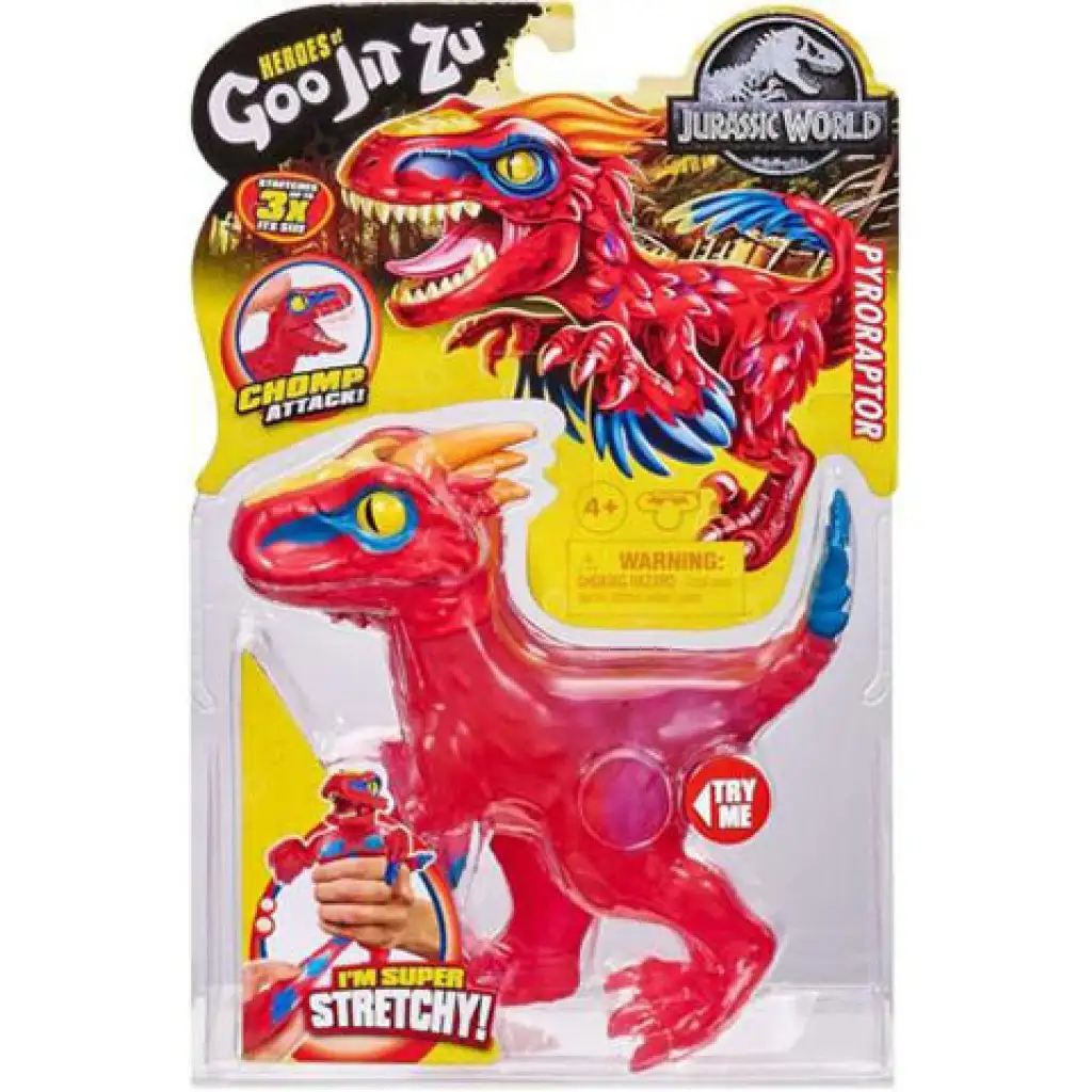 imagen de Figura de acción Pyroraptor de Heroes of Goo Jit Zu Jurassic World 1