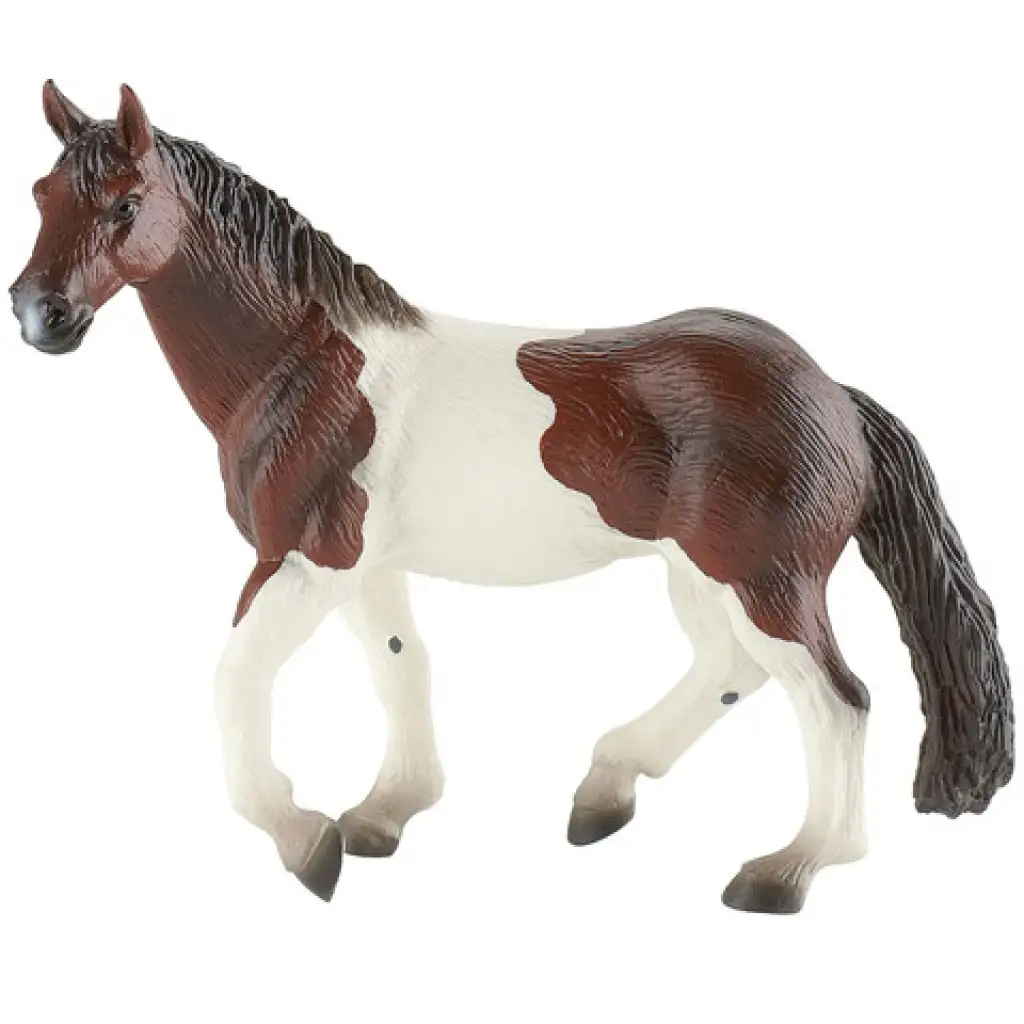 imagen de Figura de caballo pinto americano - Bullyland 1