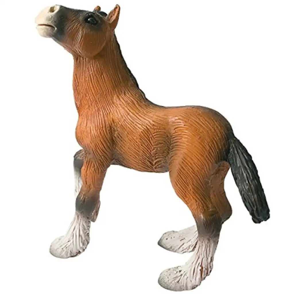 imagen de Figura de caballo Shire - Bullyland 1
