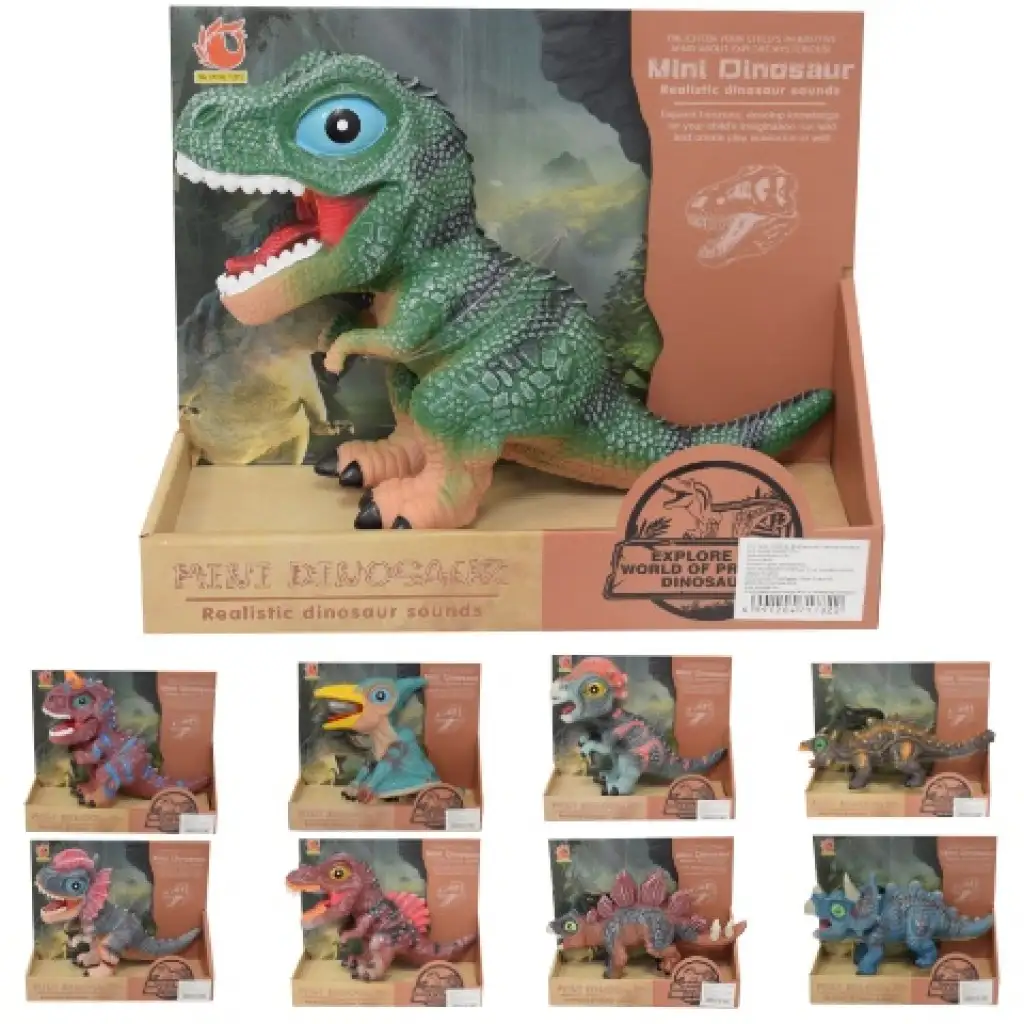 imagen de Figura de dinosaurio amigo con sonido en varias versiones 1ud 1