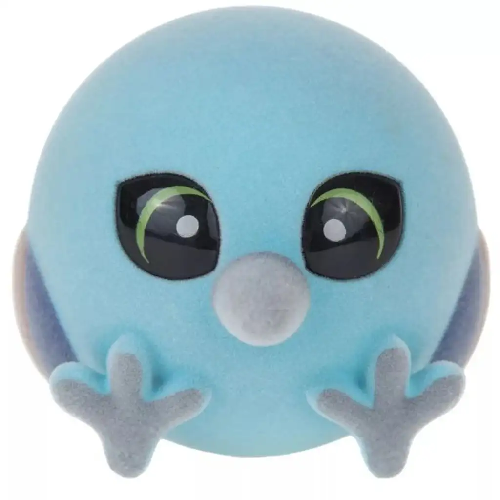 imagen de Figura de juego Flockies: 4. serie - Bernard carbonero azul 1