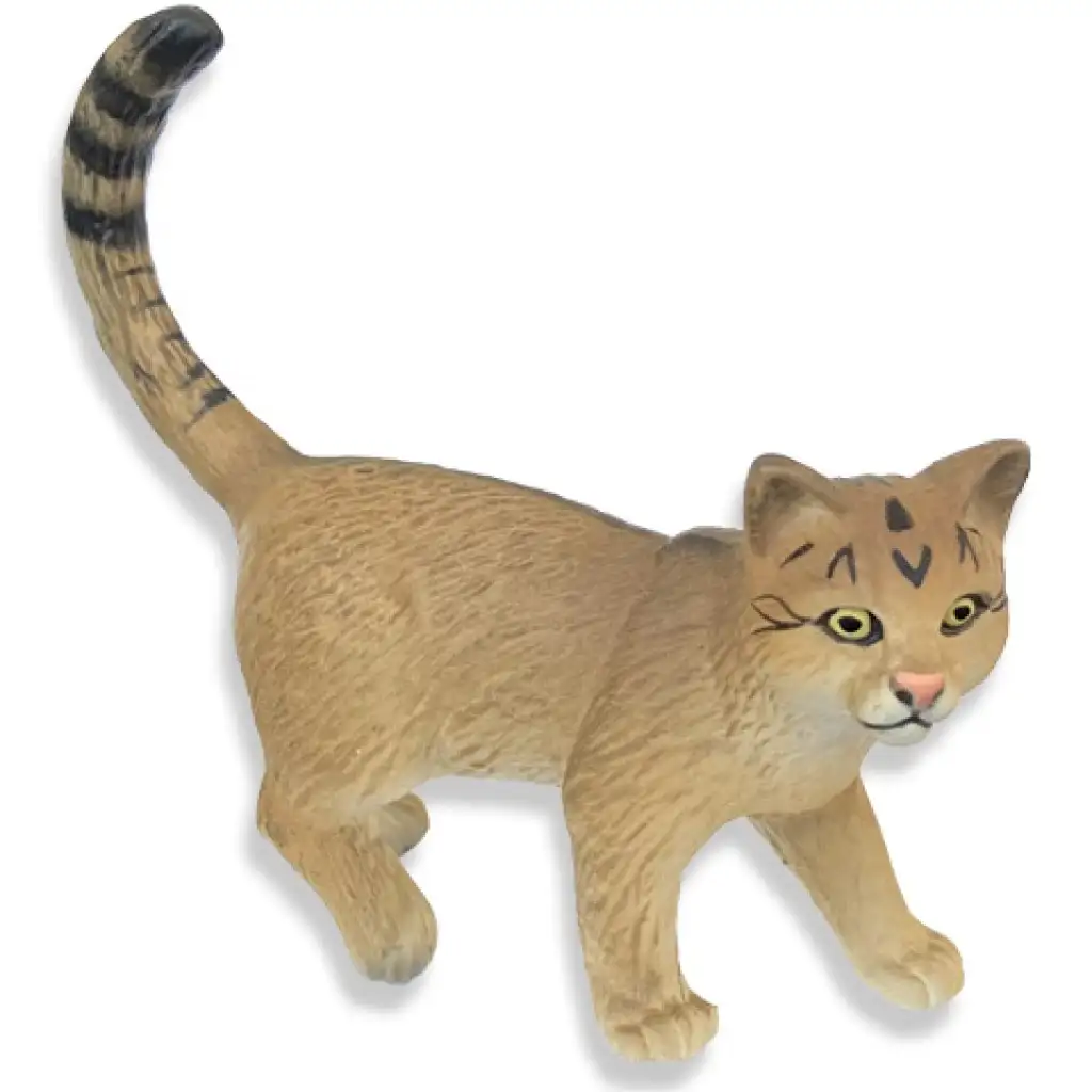 imagen de Figura de juguete de gato salvaje - Bullyland 1