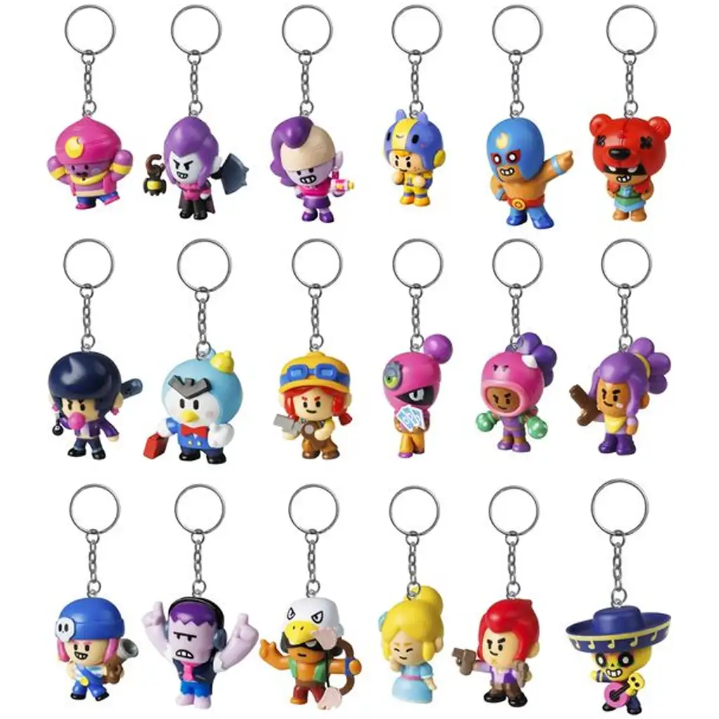 imagen de Figura de llavero sorpresa coleccionable de Brawl Stars 1ud 2
