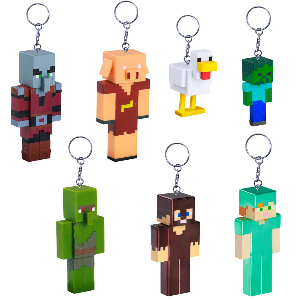 imagen de Figura de llavero sorpresa de Minecraft varios - 1ud 4