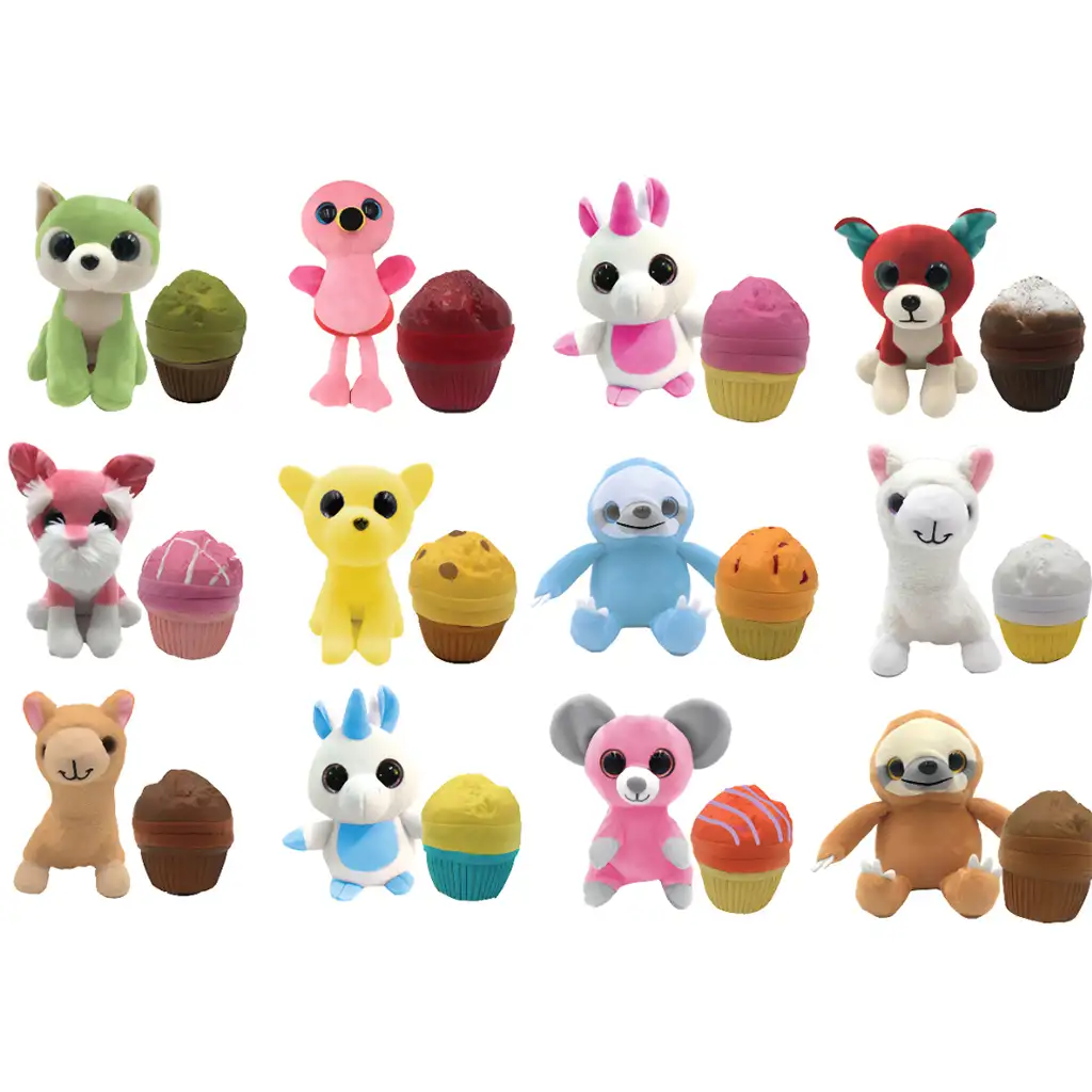 imagen de Figura de peluche coleccionable mágica Muffin con aroma reversible 1