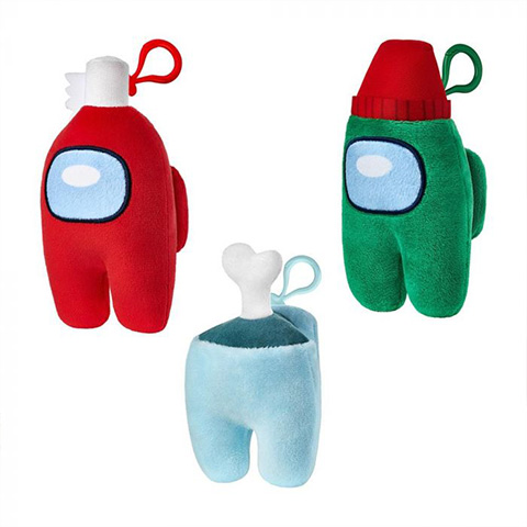 imagen de Figura de peluche de Among Us con gancho de 13cm en varias versiones 1