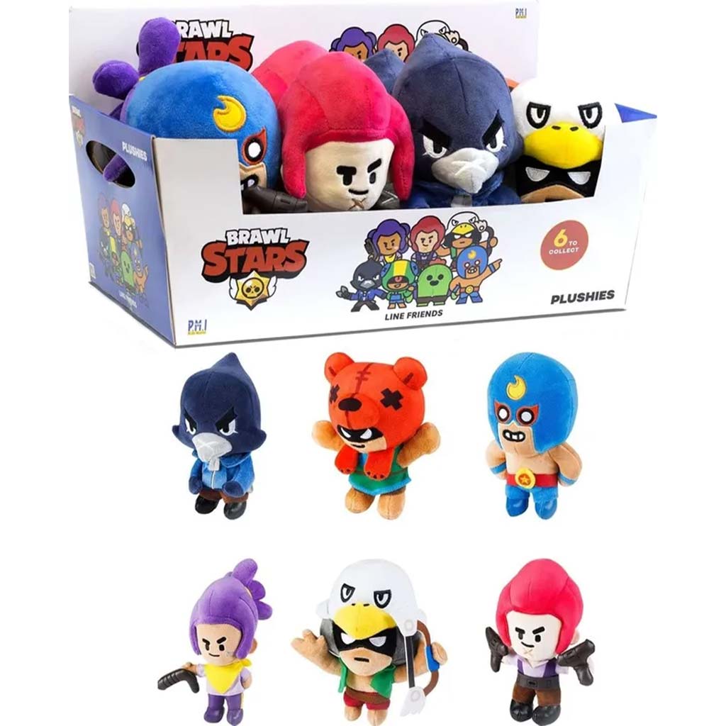imagen de Figura de peluche de Brawl Stars de 16,5 cm de varios tipos 1