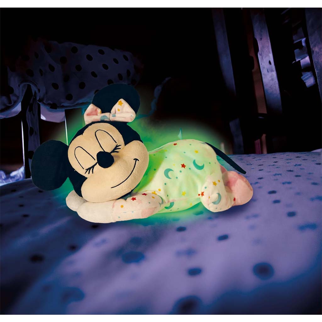 imagen de Figura de peluche interactiva de Minnie Mouse para dormir - Clementoni 2