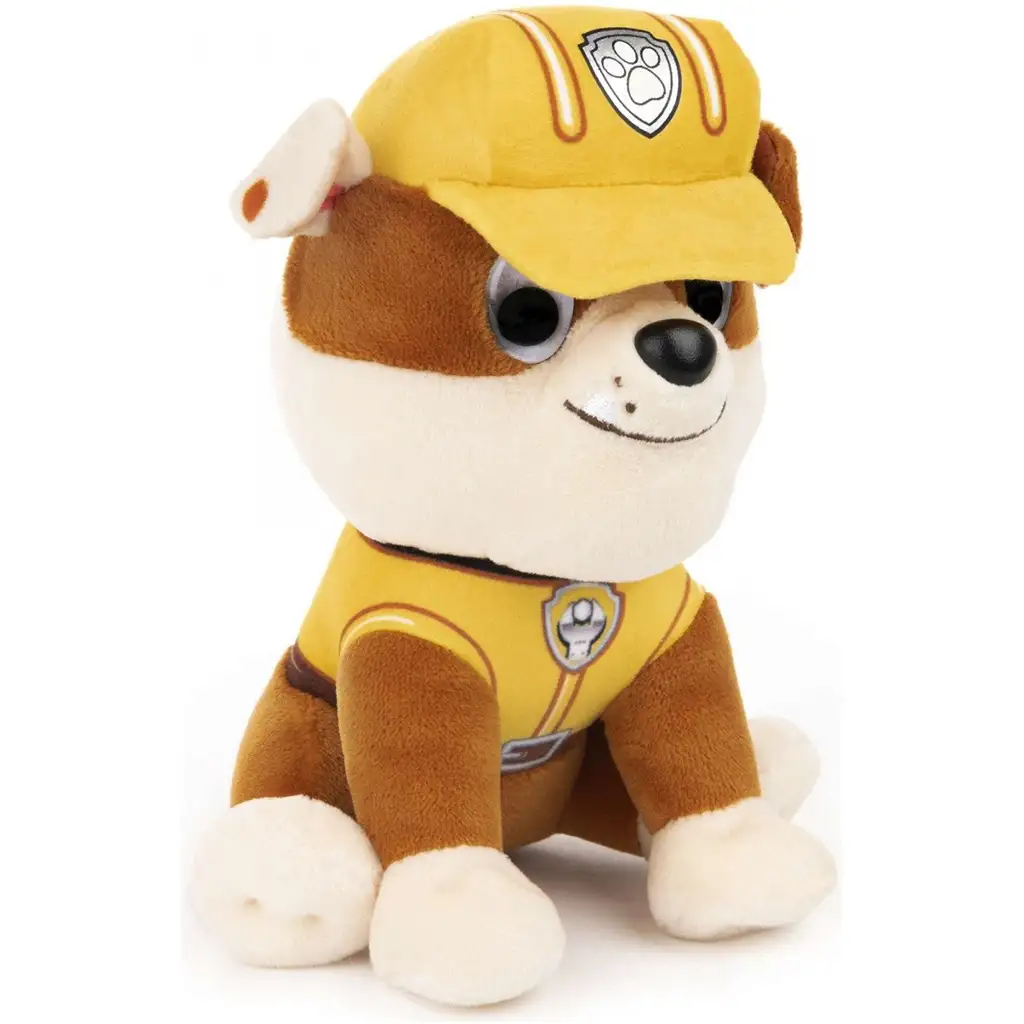 imagen de Figura de peluche Rubble de Paw Patrol 15cm - Spin Master 2