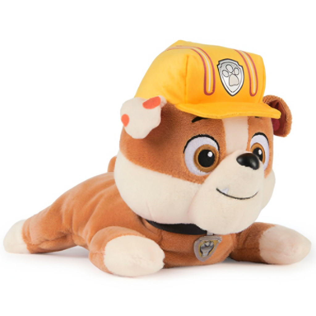 imagen de Figura de peluche Rubble de Paw Patrol 20 cm - Spin Master 2
