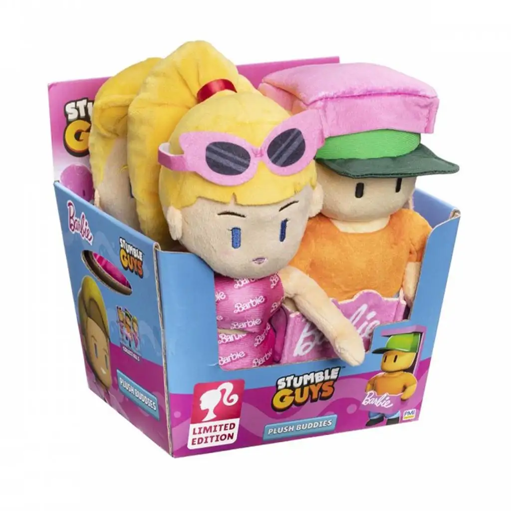 imagen de Figura de peluche Stumble Guys x Barbie de 20 cm en varias versiones 1