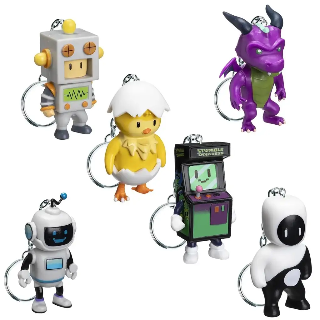 imagen de Figura de Stumble Guys llavero en caja en varias versiones 1ud 2