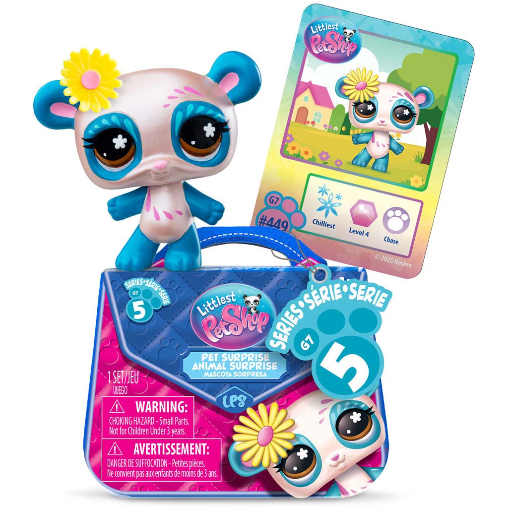 imagen de Figura sorpresa de Littlest Pet Shop con accesorios serie 5 1