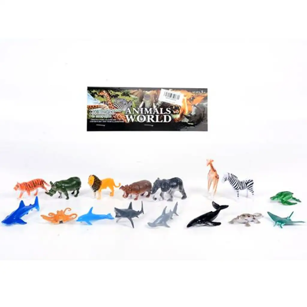 imagen de Figuras de animales 16 piezas 1