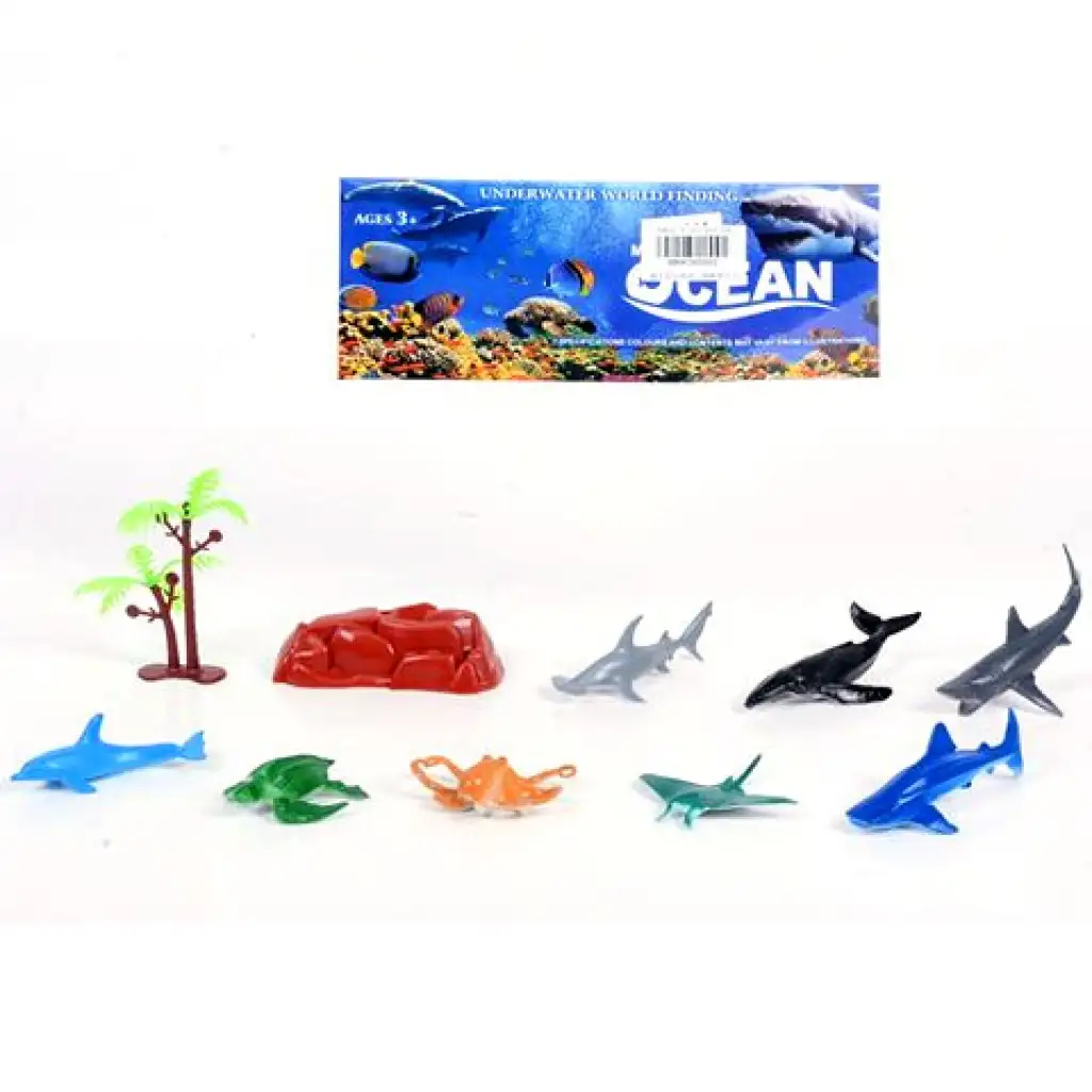 imagen de Figuras de animales marinos con accesorios 1