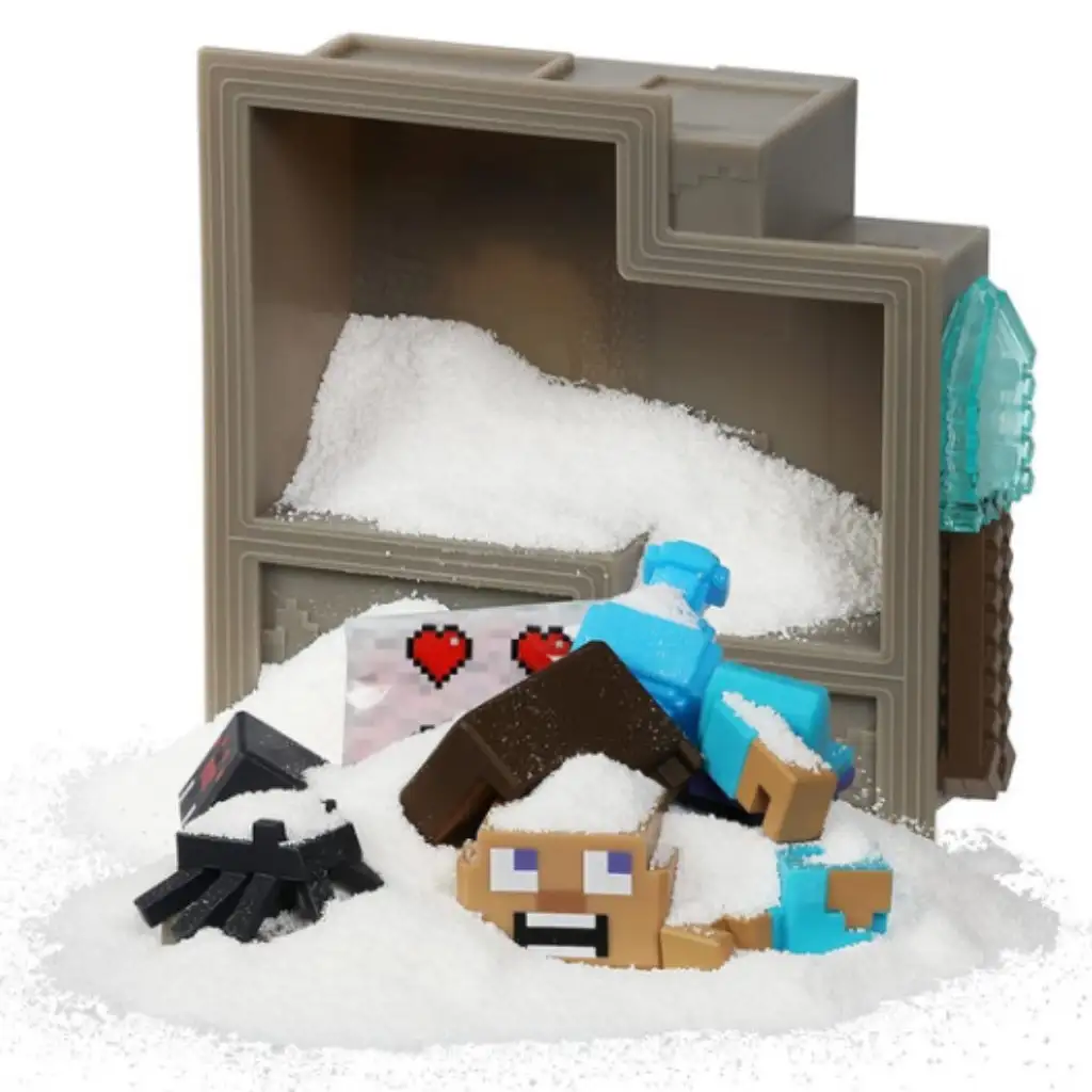 imagen de Figuras de Treasure X Minecraft Paquete sorpresa Aventura de Cueva 3